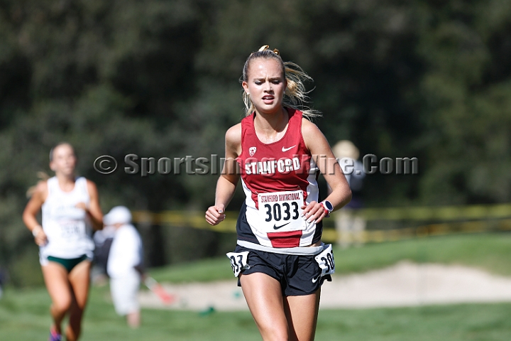 2014StanfordCollWomen-385.JPG - College race at the 2014 Stanford Cross Country Invitational, September 27, Stanford Golf Course, Stanford, California.